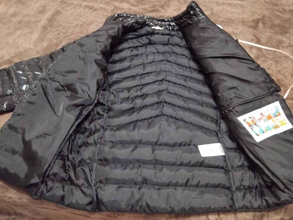 Geaca de toamnă negru