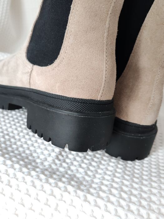 Ghete 41 Reserved piele naturală întoarsă suede velur