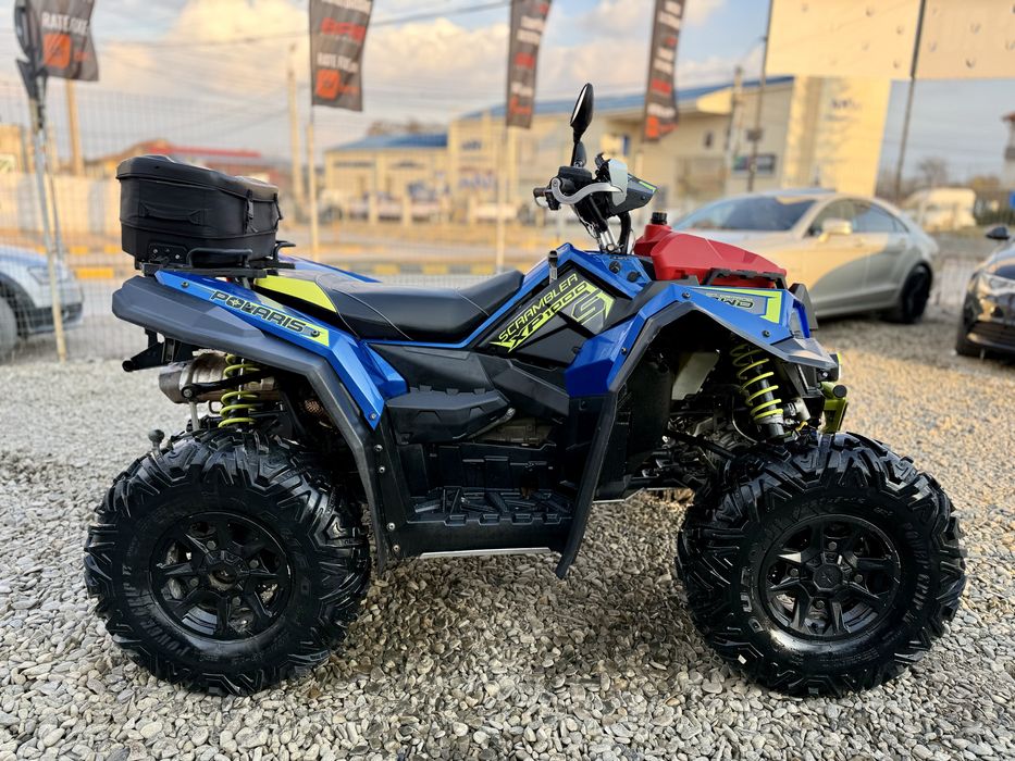 • Atv Polaris Scrambler 1000 XP S / Ca nou / Scuturi / Leduri / Can Am