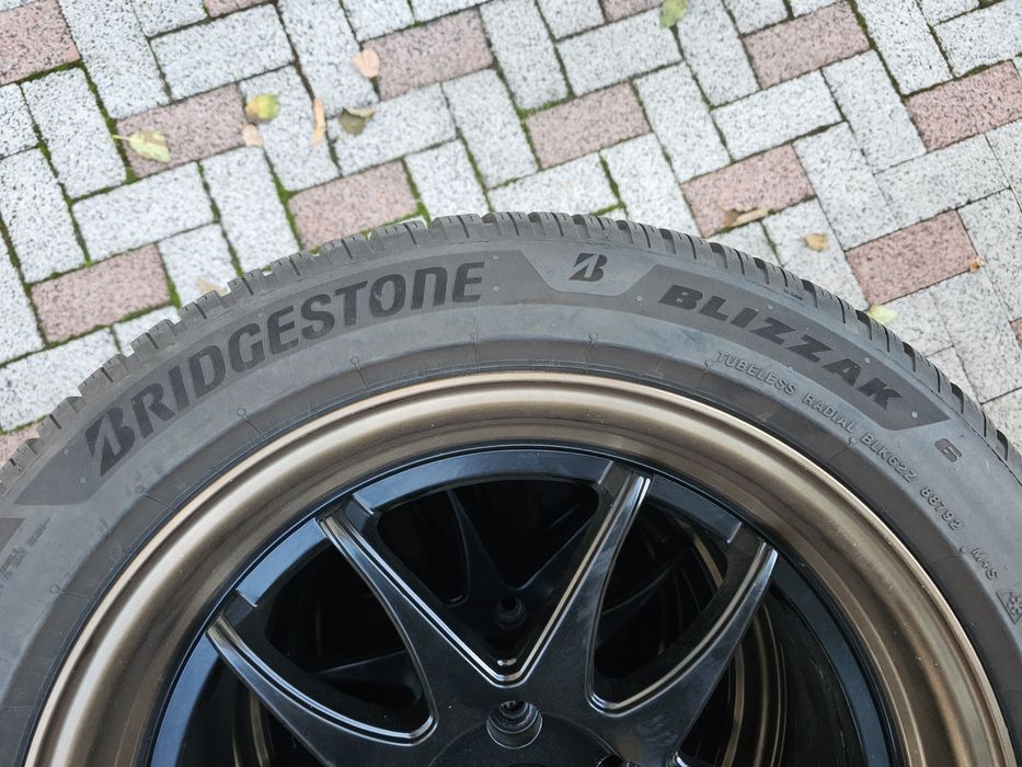 Set roti iarna jante + cauciucuri 225/50 R17 XL Bridgestone
