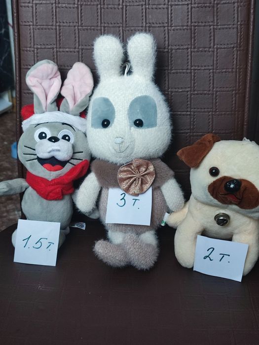 Продам мягкие игрушки.