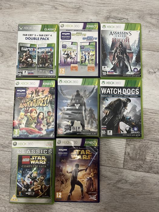 Игры Xbox. 8штук