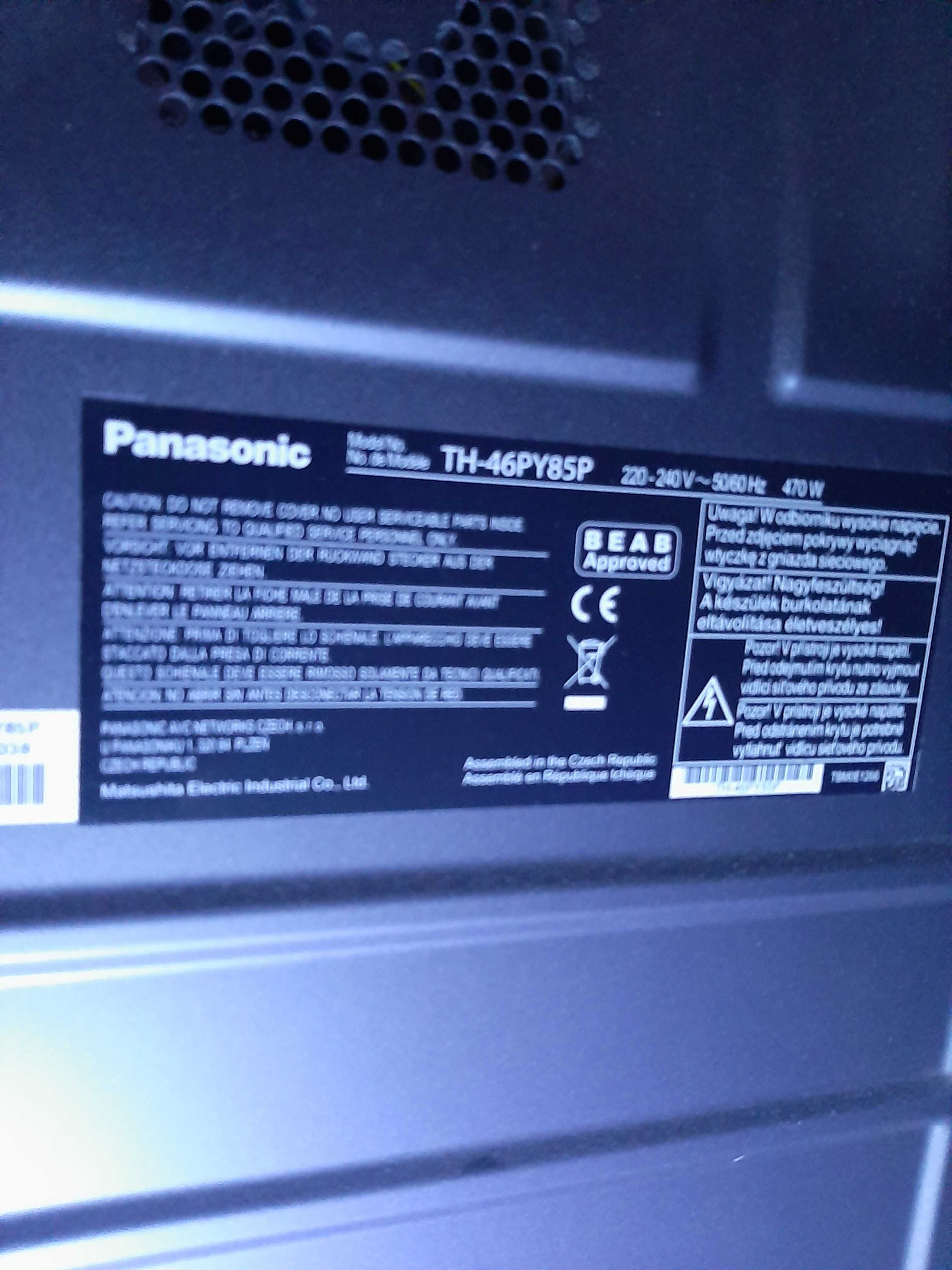 Panasonic VIERA TH-46PY85P