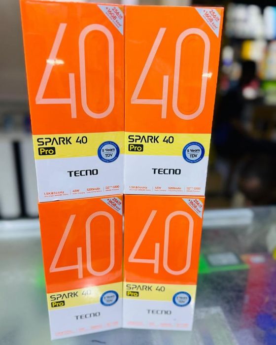 Tecno SPARK 40 Pro New Skidka+Garantiya+Dastafka