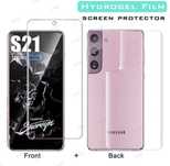 Samsung S21/S22/S23/S24/S25 PLUS ULTRA EDGE Folie Silicon Fata Spate