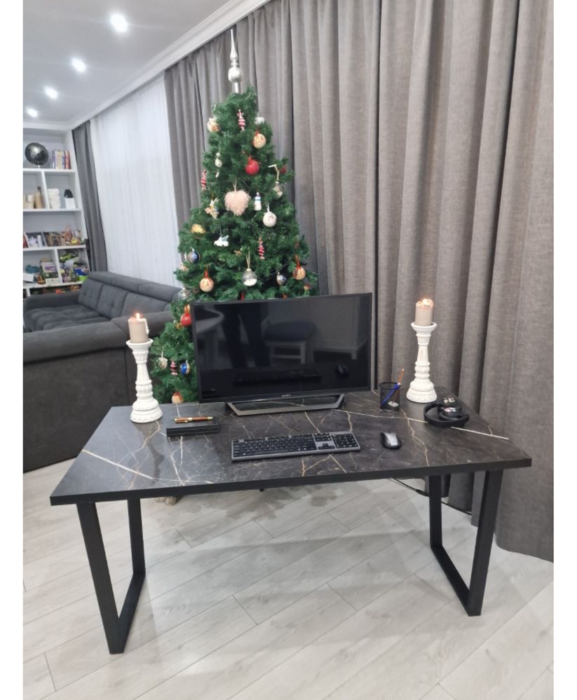 Стол черный Loft style