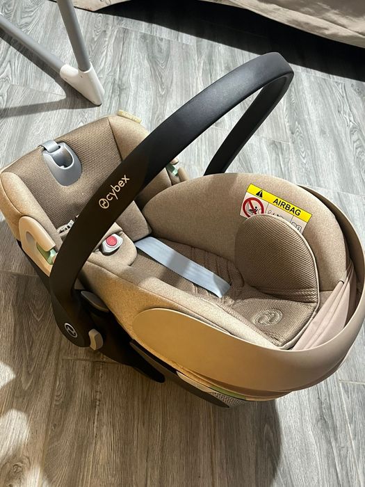 Cybex Platinum Cloud T Plus i-Size Cozy Beige - IMPECABILA