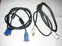 Cablu, cabluri VGA și DVI, ecranate cu ferită