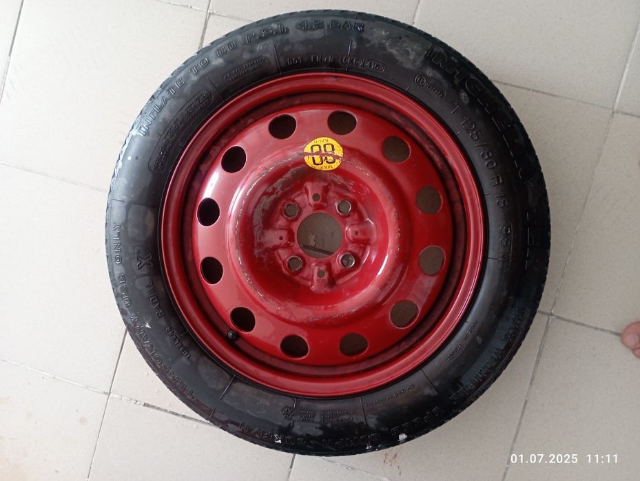 Запаска с родной домкратом  R 15