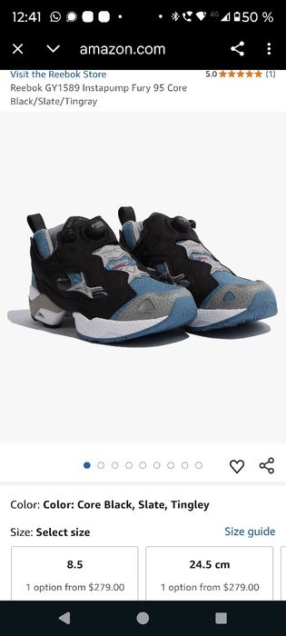 Rebook Instapump Fury 95 Originali 43
