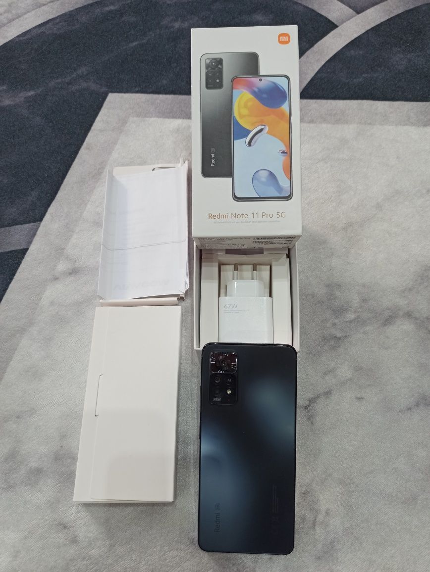 Redmi Note 11 Pro 5G Graphite Gray 6GB RAM 128GB ROM