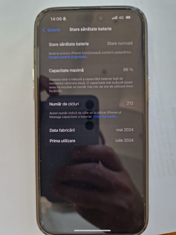 Iphone 15 ProMax 256 GB impecabil neverlocked in orice retea