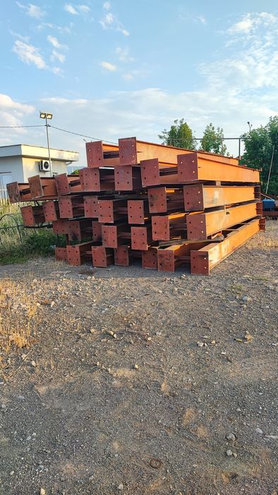 Кран мостови с телфер 5т + подкранов път с колони и релса