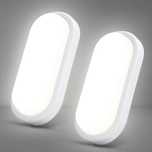 Lampă de tavan LED Letlit, lampă de perete cu lumină ovală de 18W
