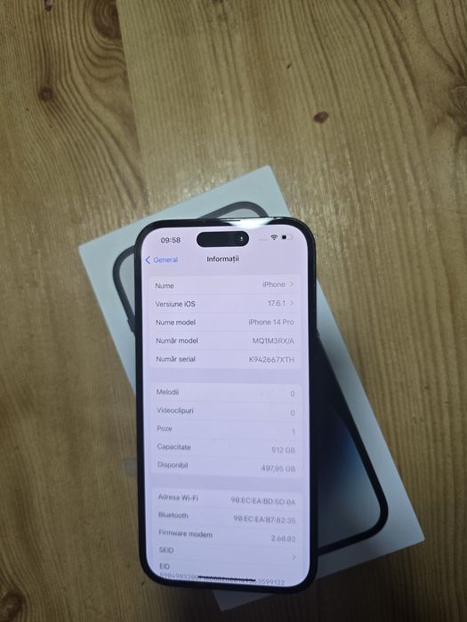 Vind Iphone 14 pro 512 GB