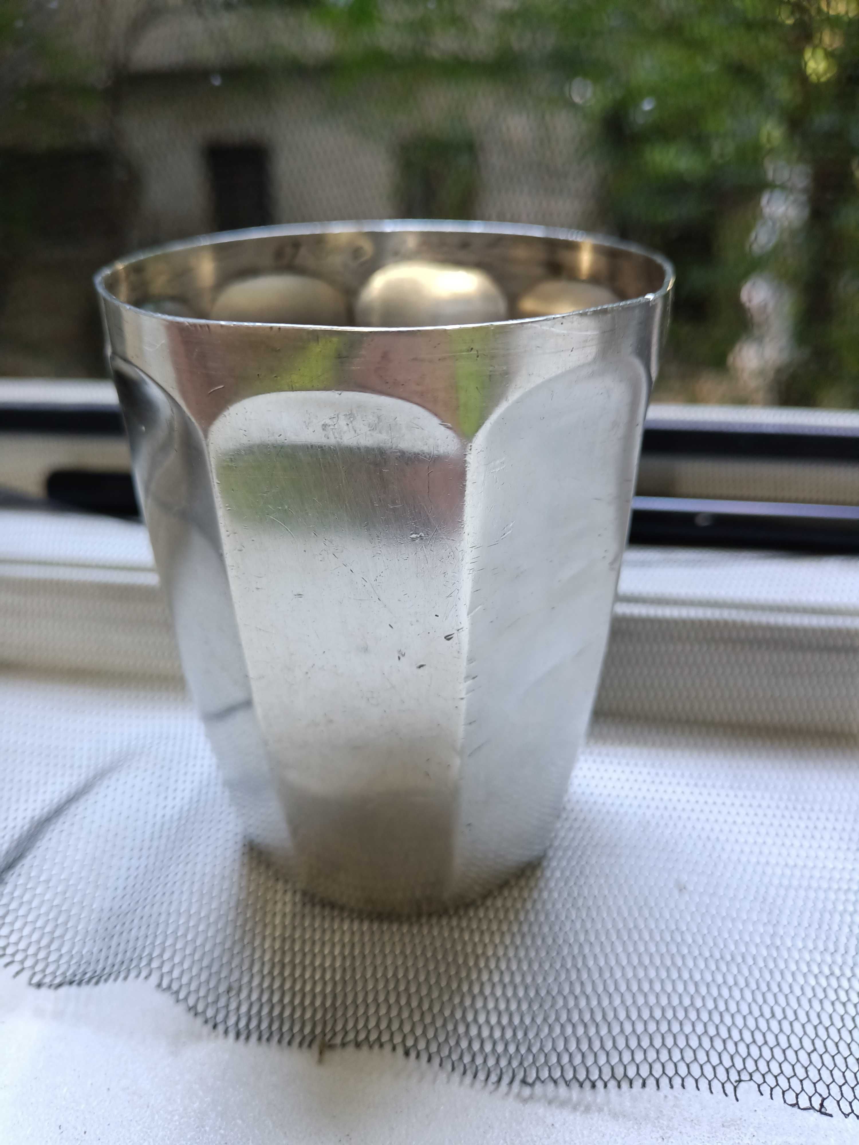 Pahar argint masiv (puritate 950‰), Franta; 113.4 grame