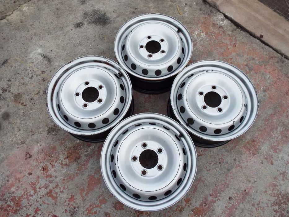 vand 4 jante de tabla pe 16" originale renault master si opel movano