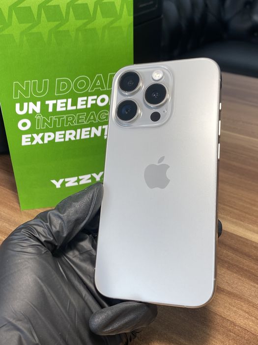 iPhone 15 Pro / 256 GB / Sănătate baterie 86% / Foarte bun