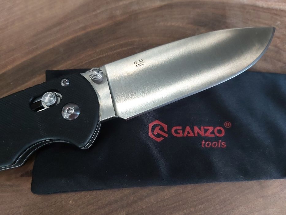 Туристически сгъваем нож Ganzo,заключване Axis Lock
