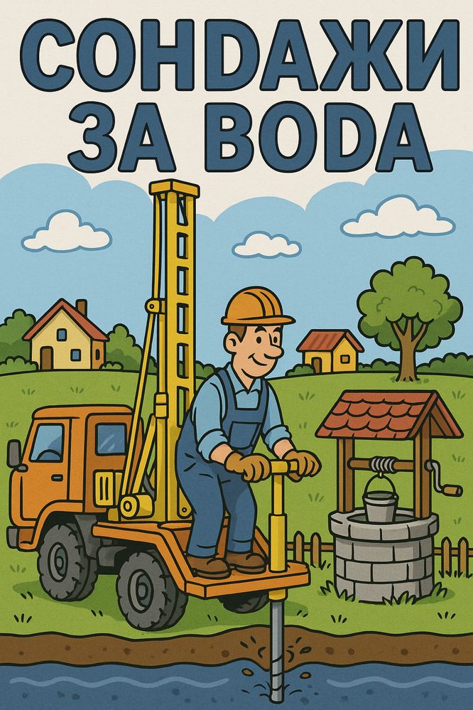 Копаене на сондажи за вода – Надеждно и професионално!