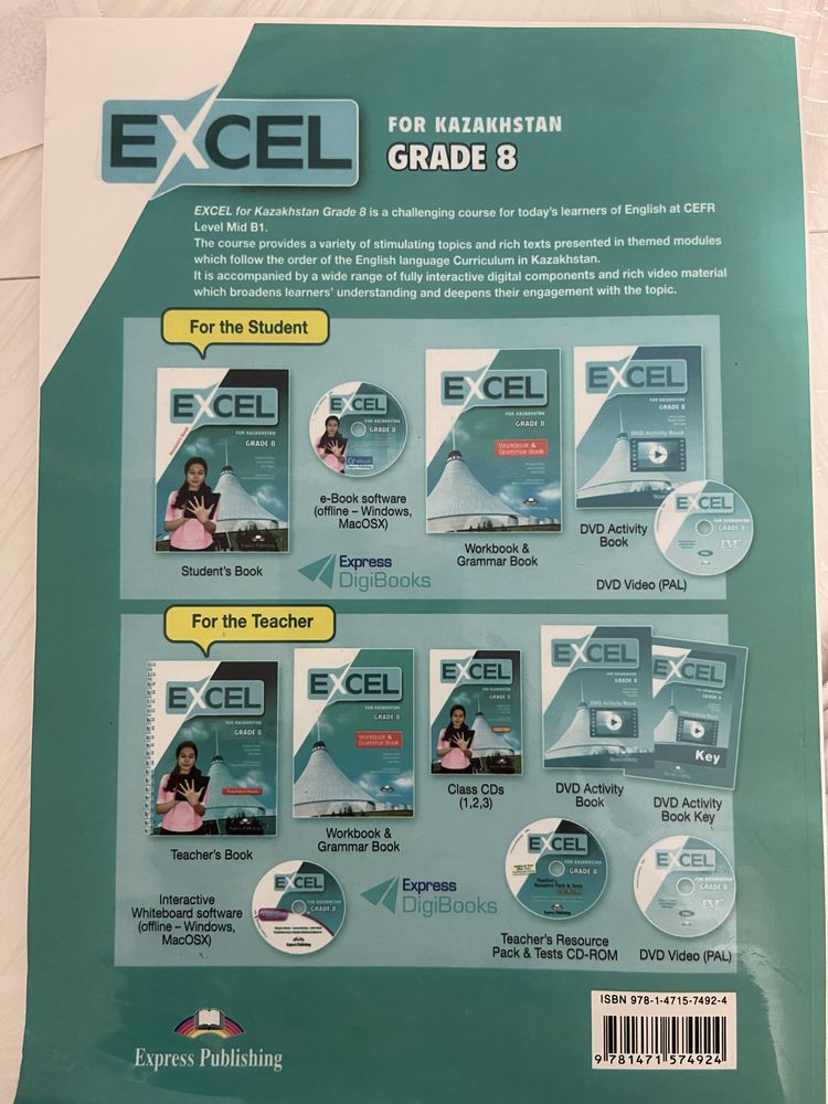 Excel 8.Workbook & Grammar Book