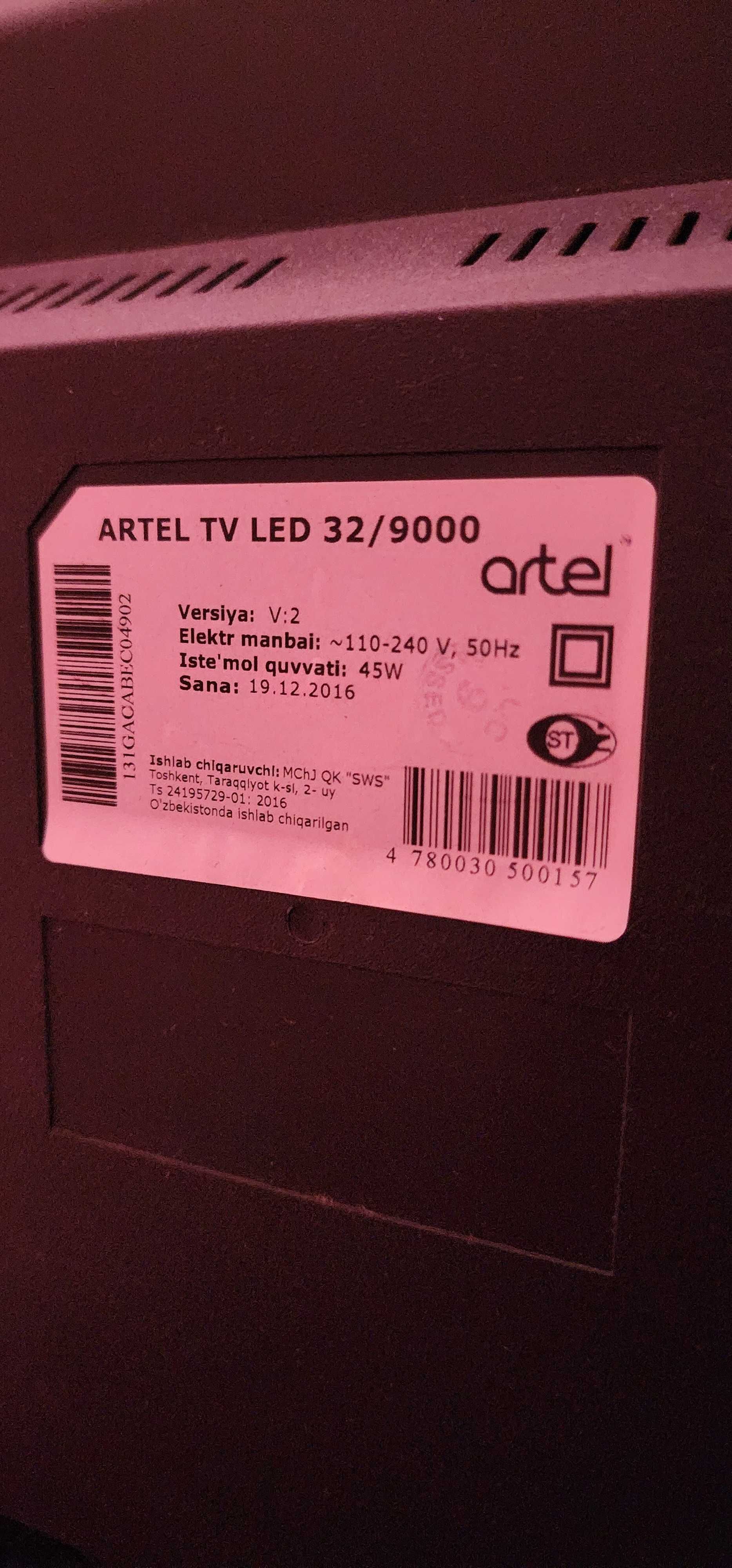 Телевизор artel 32