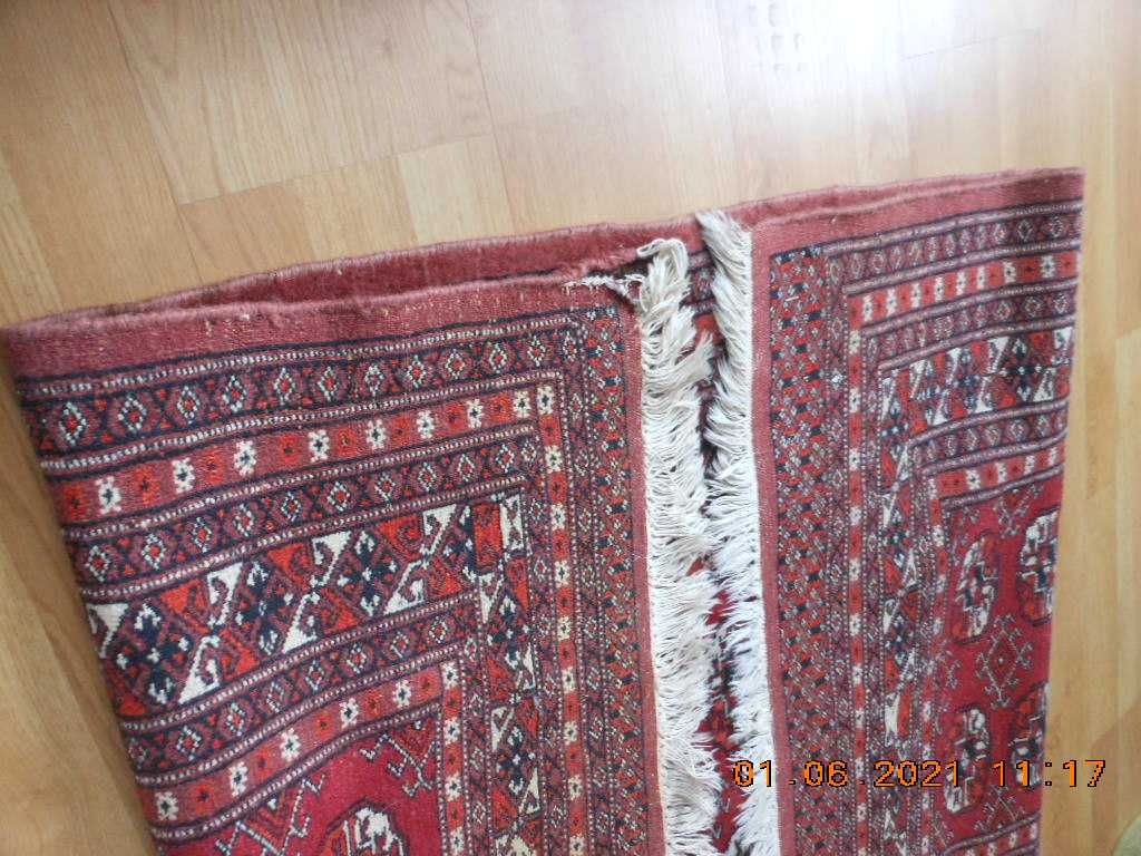 covor lana % 170/95 traversa manual traditional persan iran vechi