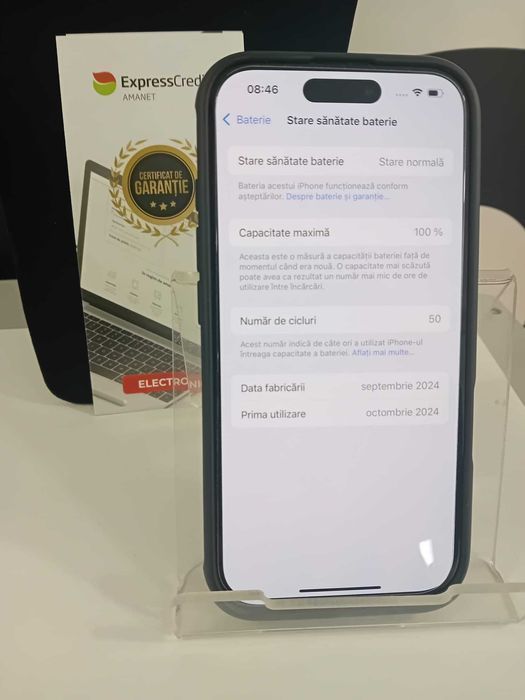 (AG24) iPhone 16 128Gb B.42819 - Garantie 2 ani!