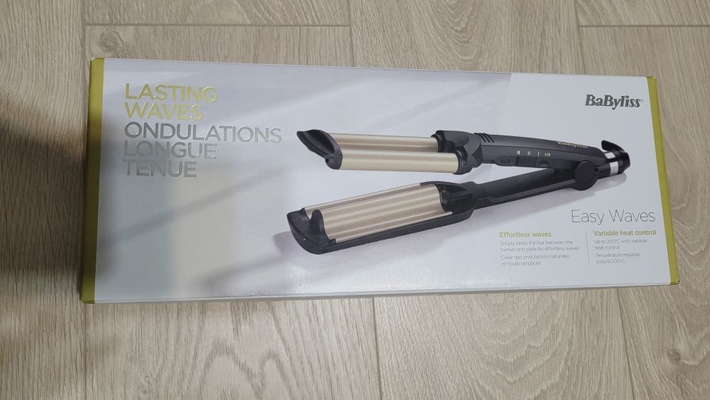 Placa profesionala de ondulat BaByliss Easy Waves C260E, 200°C