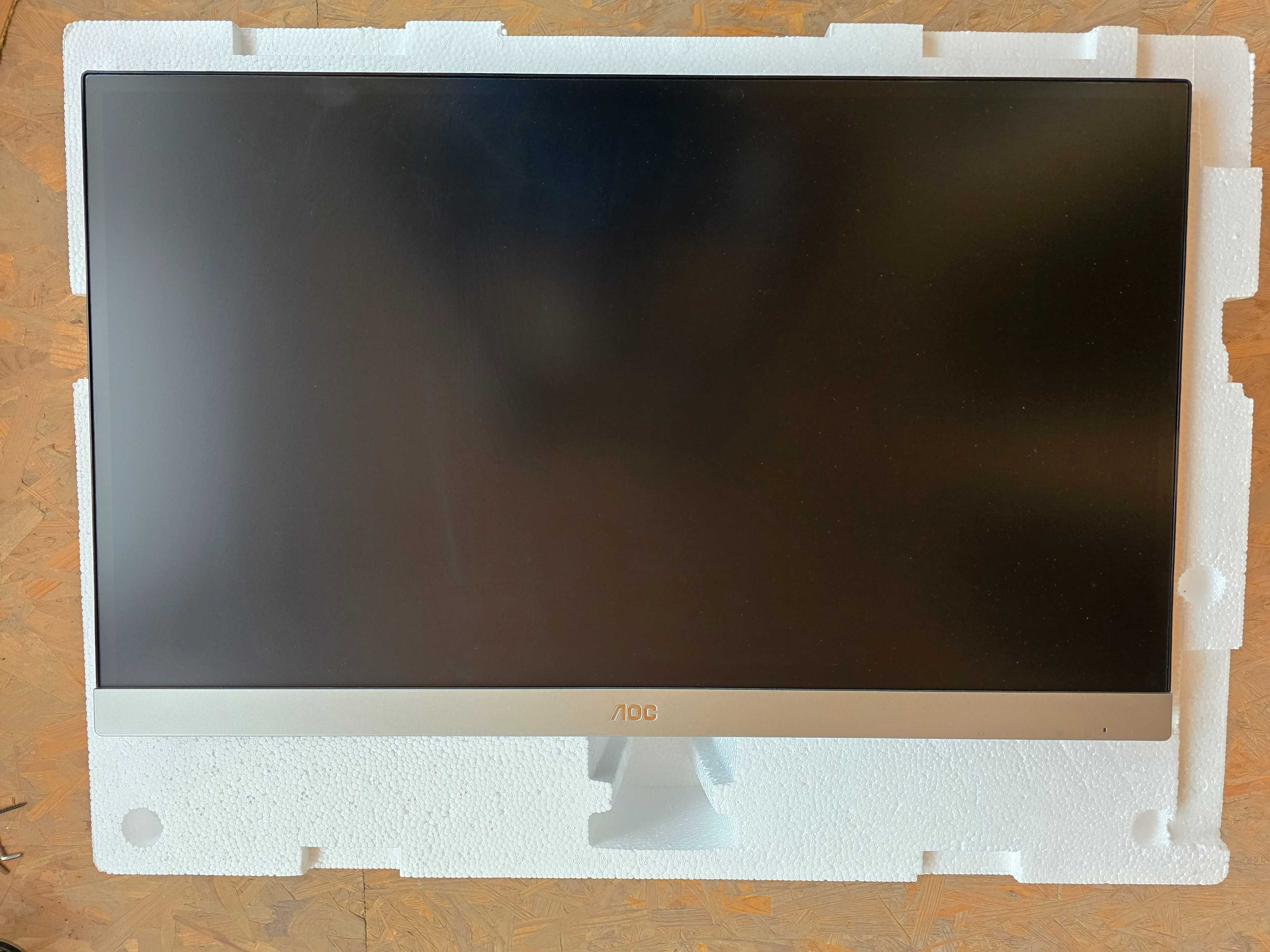 Monitor LED AOC i2769Vm 27" IPS, Wide, FHD, DP+HDMI, MHL, Boxe (2 buc)