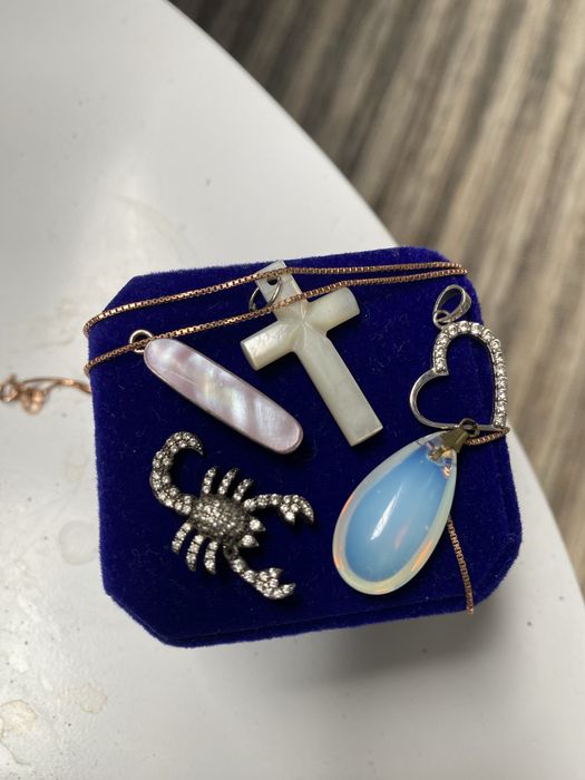 Сребърни висулки