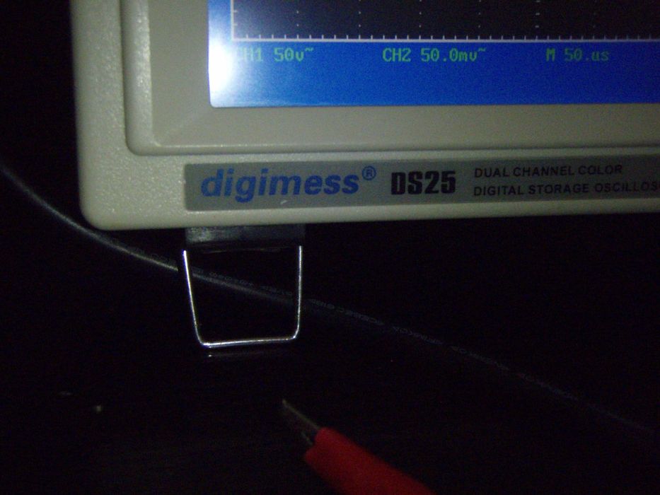 Osciloscop digital color 2 canale 25Mhz 100 MS/s Digimess DS25