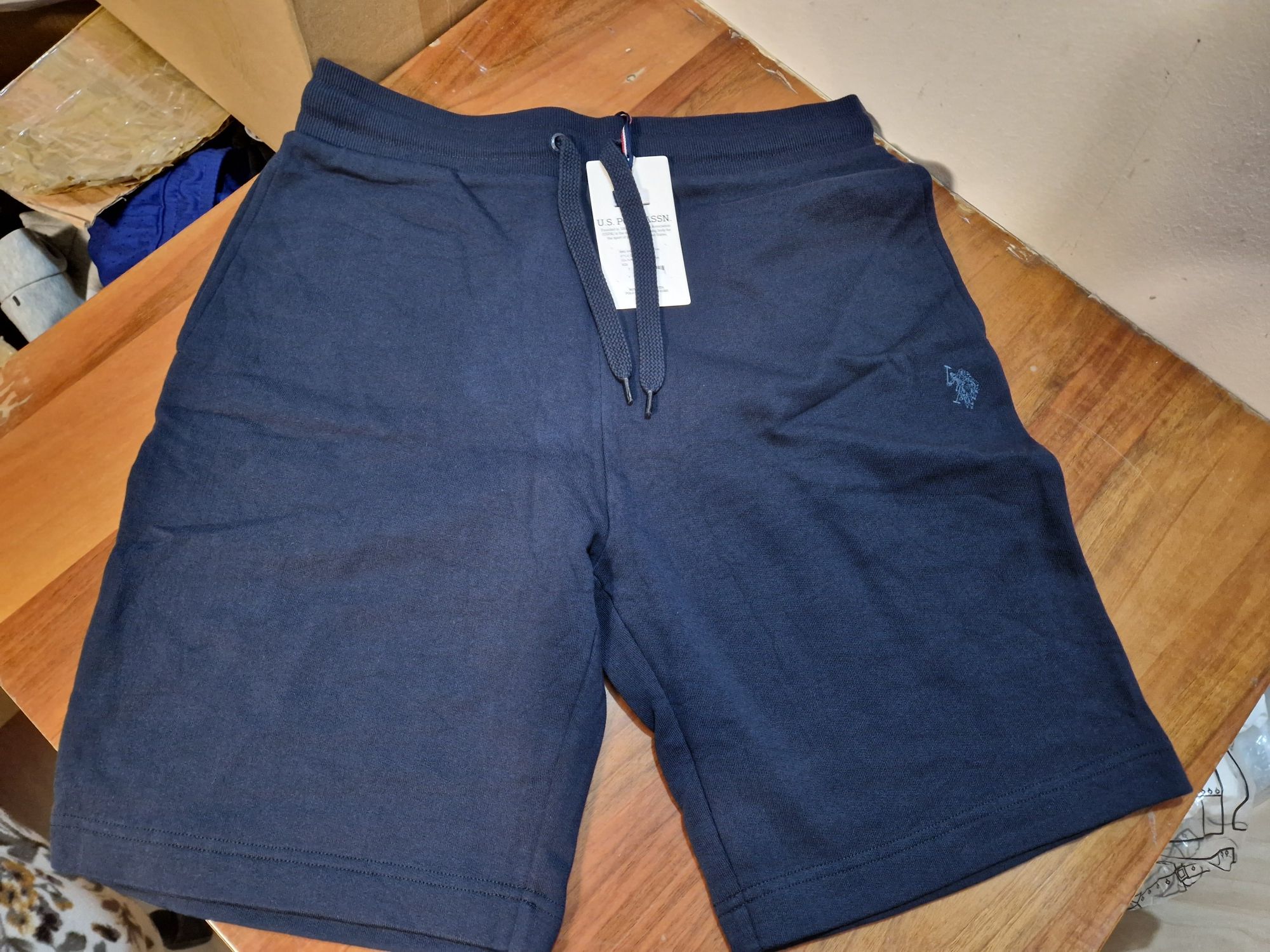 Pantaloni scurti US Polo Assn, originali, noi, tip casual M