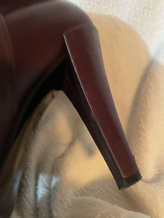 Gucci оригинални дамски кожени ботуши