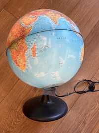 Светещ политико-географски глобус, 2 в 1, 36 см диаметър.
