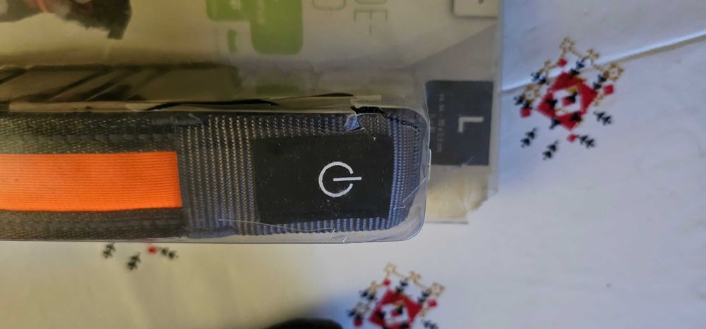 zgarda luminoasa si ham  caine talie mare