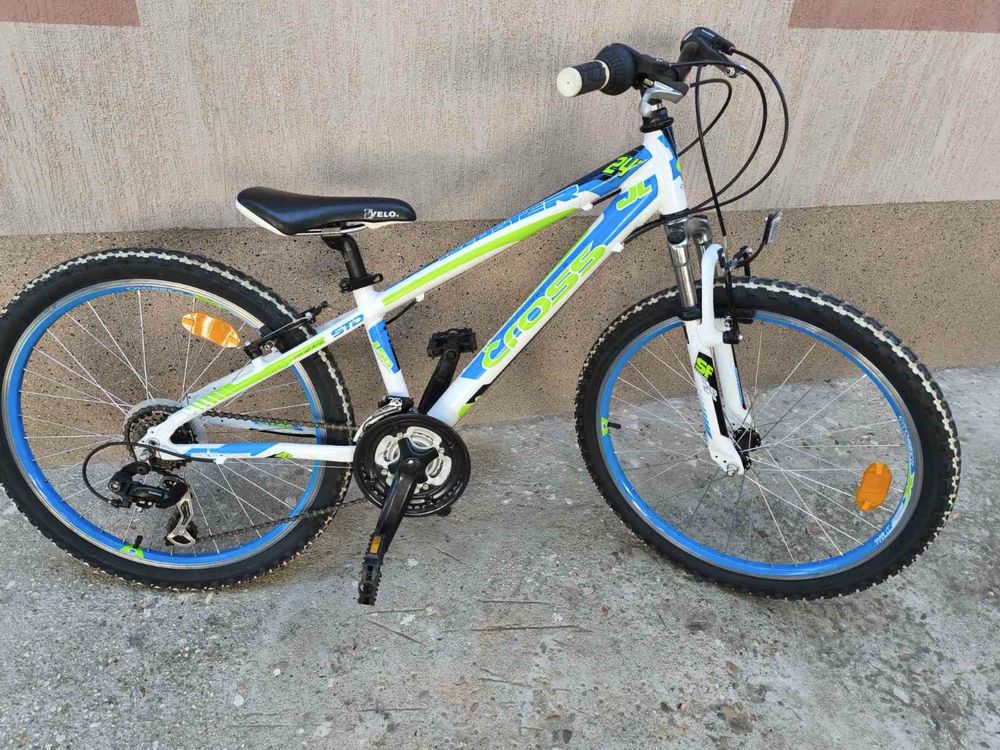 Алуминиев детски велосипед 24 цола Cross