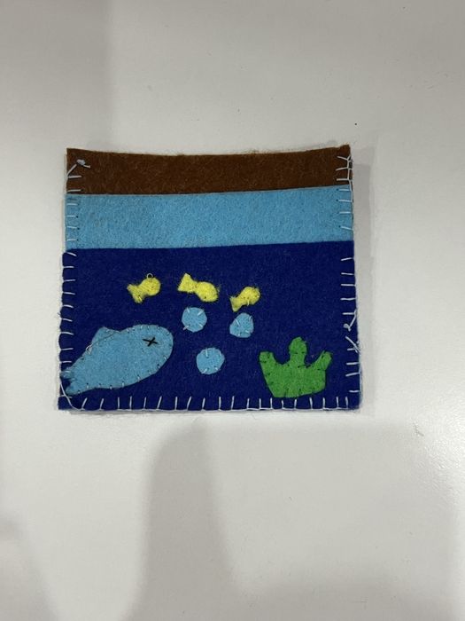 Кошелек из фетра