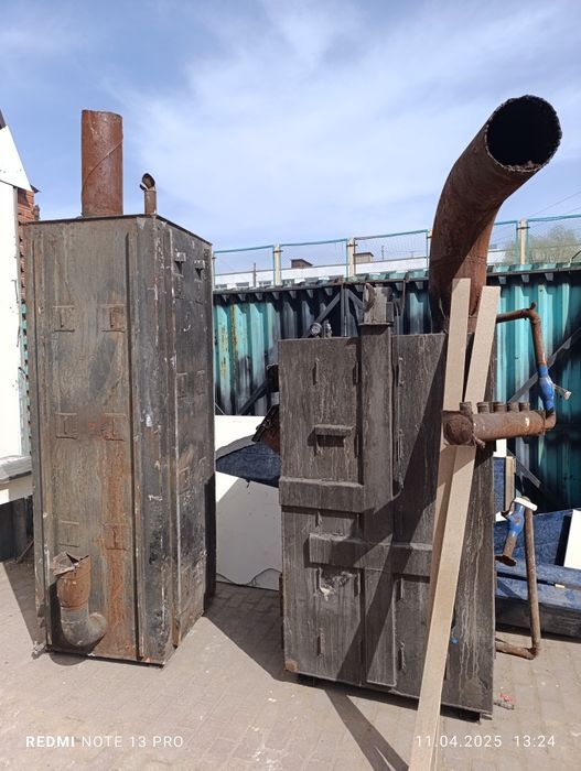 Продам б/у котлы длительного горения на 1500 м2. По 300 000 тенге