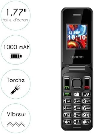 Telefon cu butoane NOKIA LOGICOM  Dual Sim pentru seniori -NOU Sigilat