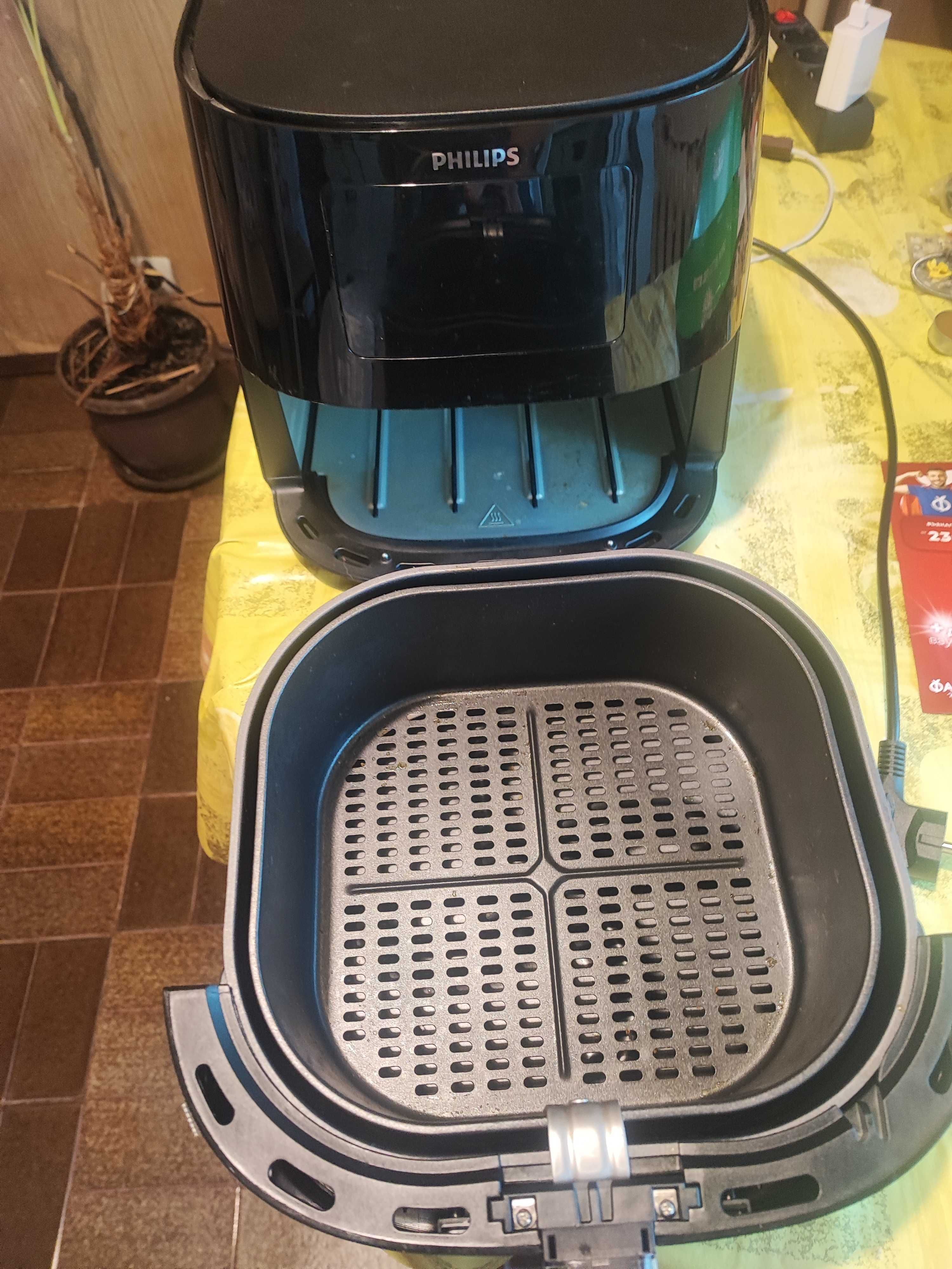 Airfryer PHILIPS Series 5000 Connected XL HD9280/90, с ТАЙМЕР, ЧЕРЕН