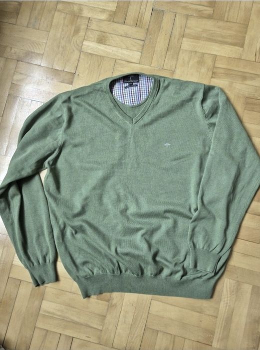 Pulover Fynch-Hatton, Superfine Cotton, Bărbați, Fabricat Germania-XL