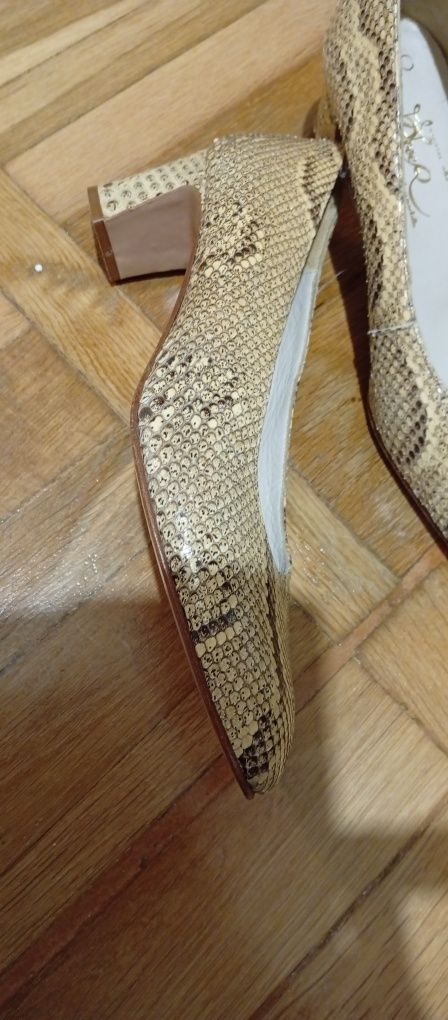 Paco Herrero – pantofi  din piele piton, mărimea 39 | NOI, preț