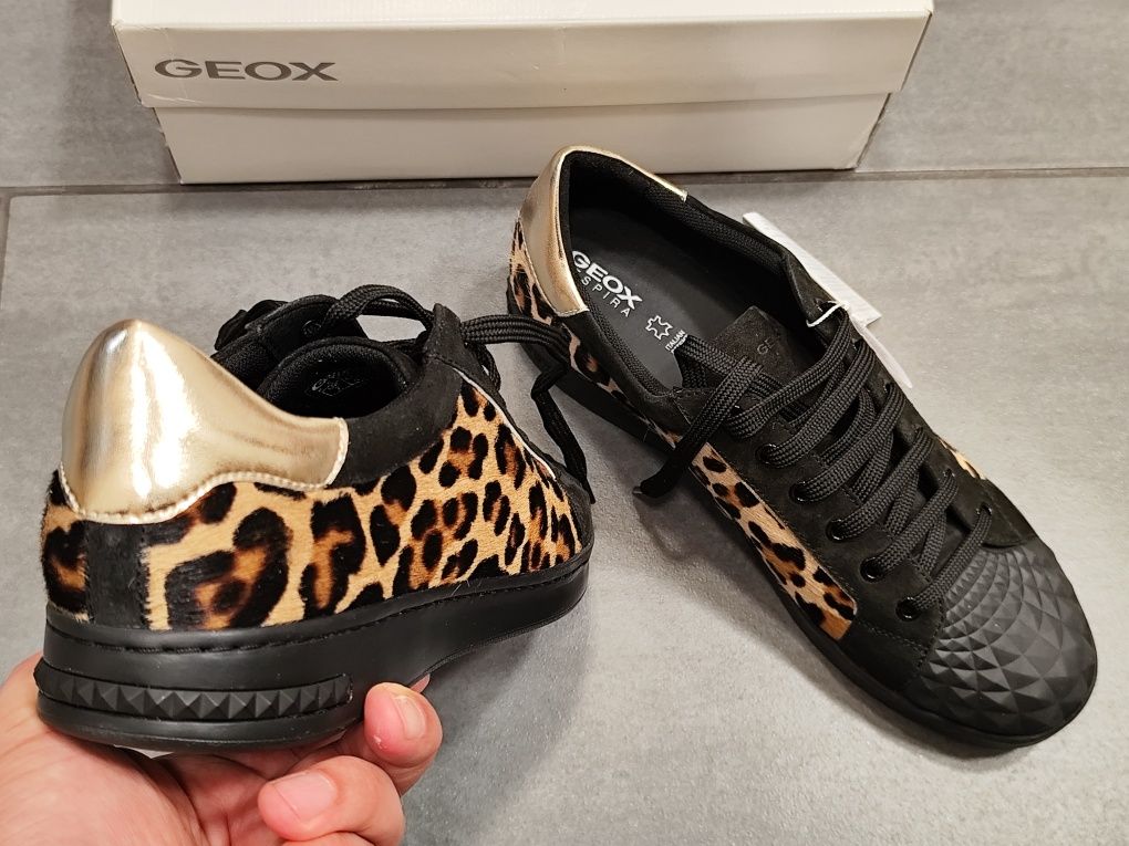 GEOX Leopard / Кожени Кецове / Обувки / 41