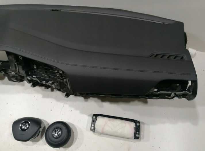 Volkswagen Jetta VII 7 kit airbag volan pasager plansa de bord centuri