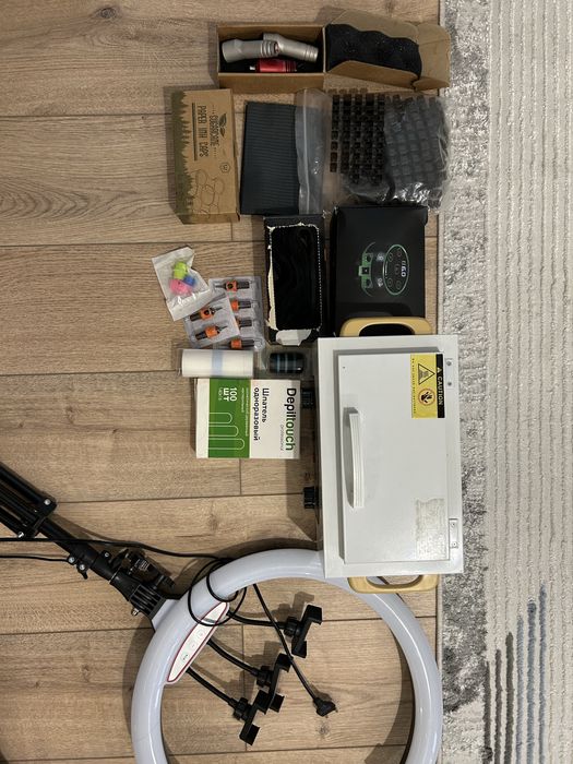 Тату машинка и прочие инструменты