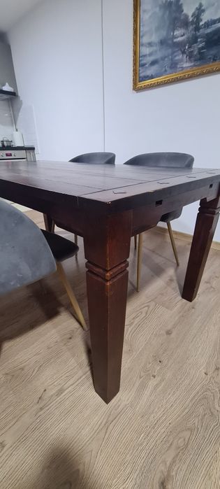 Masa lemn masiv trandafir indian 180x90