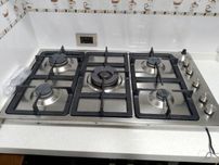 Газ плита нержавейка