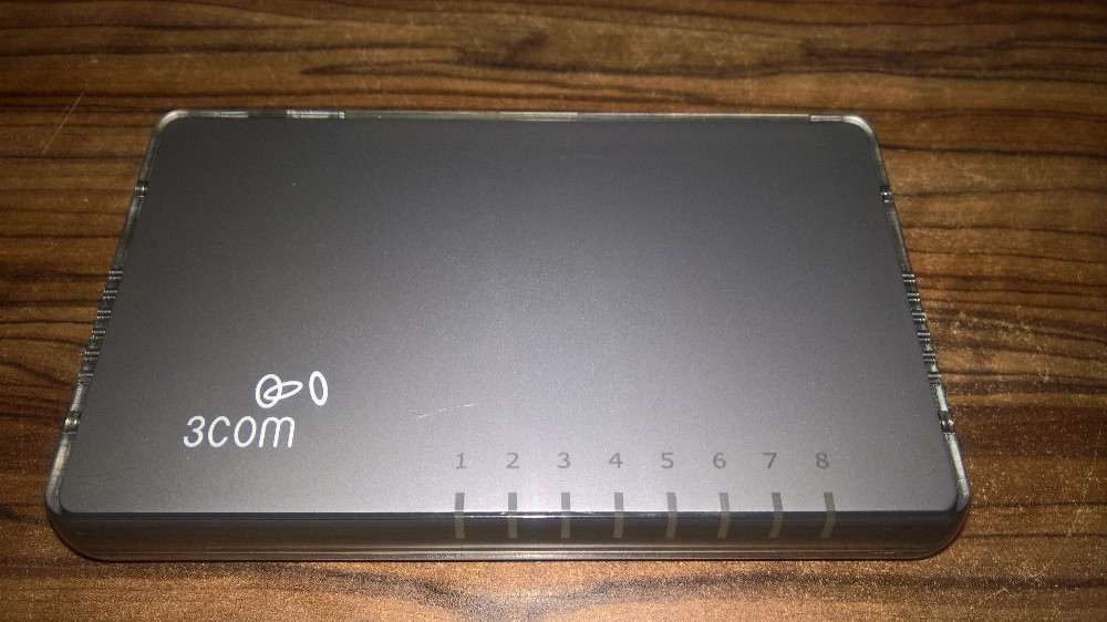 Switch 3 Com 8 Port Gigabit