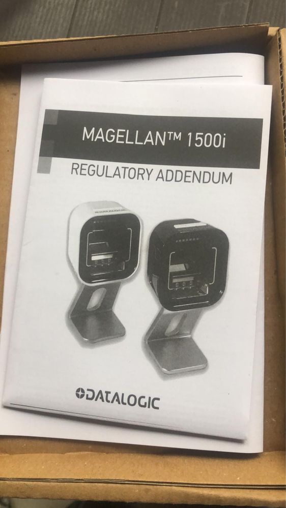 Cititor de coduri de bare Datalogic Magellan 1500i, 2D, USB, Black